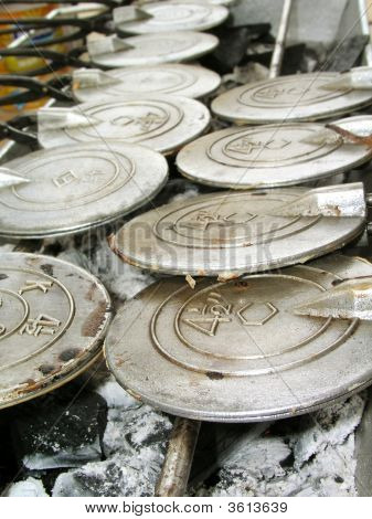 Iron Mould For Making Love Letters