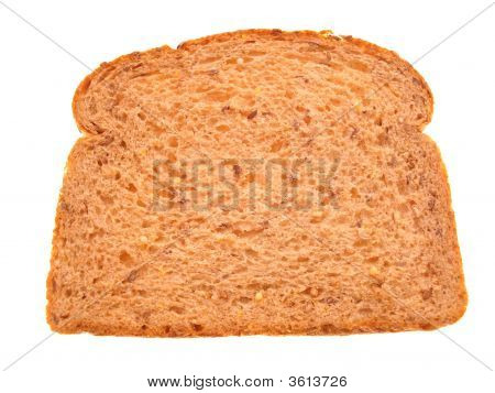 Multigrain leipä siivu.