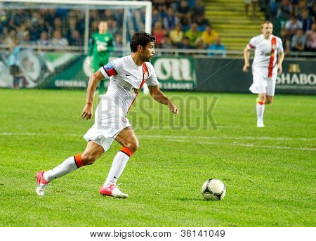 オデッサ、ウクライナ - 2012年 219年 8 月: チームのプレーヤーの試合でシャフタール ・ ドネツク レフスキ ソフィア Ode