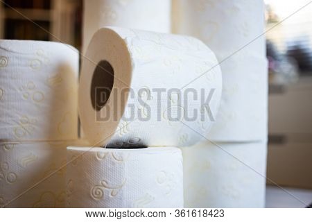 COVID-19 panick buying toilet paper
