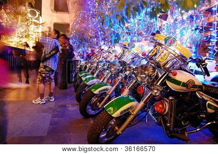 Motocicletas tailandês oficial municipal