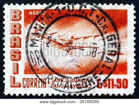 แสตมป์ปี 1956 บราซิลซานโตส - บิน Dumont 1906