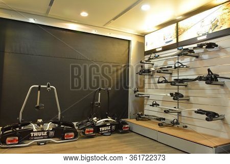 Pasay, Ph - July 28: Thule Product Display At Bumper To Bumper Prime Car Show On July 28, 2019 In Pa
