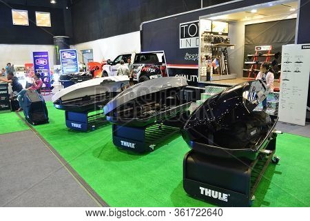 Pasay, Ph - July 28: Thule Shell Product Display At Bumper To Bumper Prime Car Show On July 28, 2019