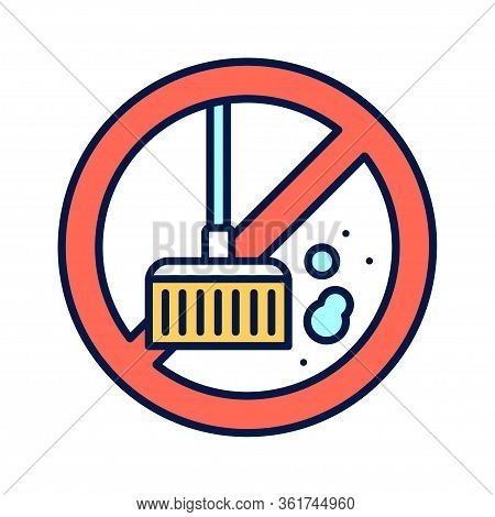 Dust Allergy Line Color Icon. Allergy. Respiratory Disease. Pictogram For Web Page, Mobile App, Prom