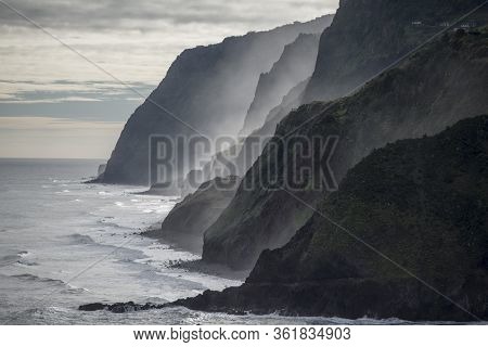 Portugal Madeira Porto Moniz Coast