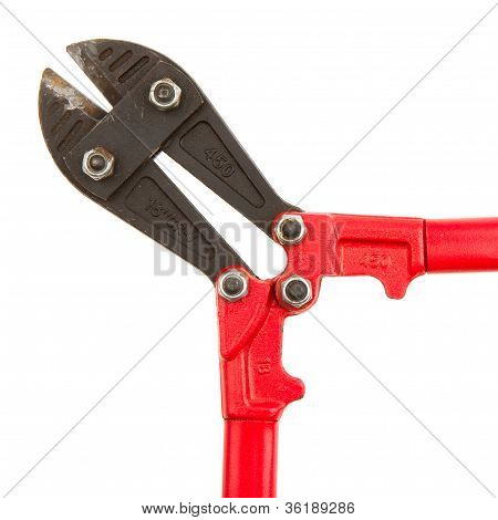 Close-up Of A Pair Of Boltcutters