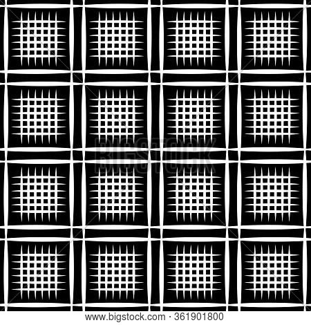 Diagonal Line Gride Seamless Texture Vector Fabric