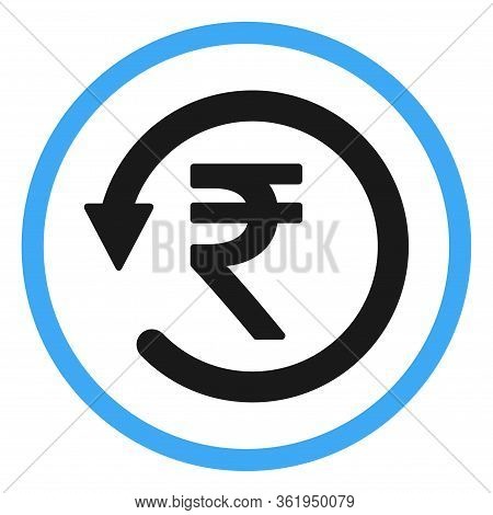 Chargeback Icon Symbol, Return Money Isolated On White Background