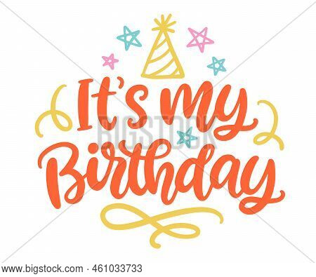 My Birthday Banner. Vector & Photo (Free Trial) | Bigstock
