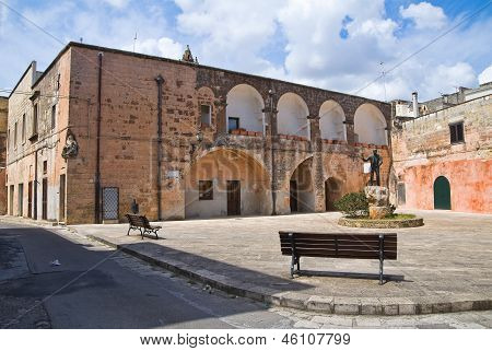 Vicolo. Tricase. Puglia. Italia.