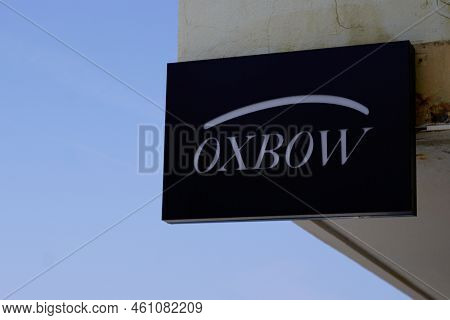 Bordeaux , Aquitaine  France - 08 29 2022 : Oxbow Logo Sign And Brand Text On Store Facade Clothing 