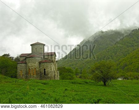 Central Zelenchuksky Church. Lower-arkhyz Settlement, Valley Of The Bolshaya Zelenchuk River, Karach