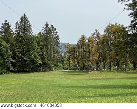 The Sneznik Castle Park - Stari Trg Pri Lozu, Slovenia (park Ob Gradu Snežnik Ali Grajski Park Snežn