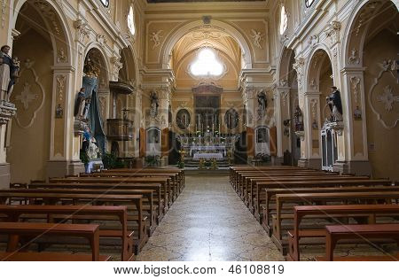 โดเม็นโบสถ์ของ St. นิโค Tricase Puglia อิตาลี