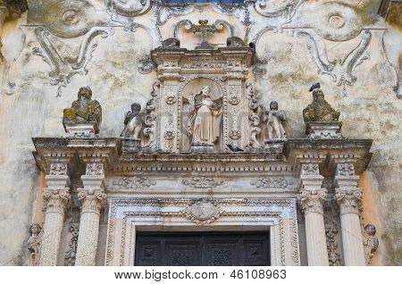 Chiesa di San Domenico. Tricase. Puglia. Italia.