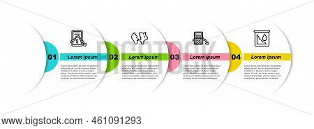 Set Line Mobile Stock Trading, Broken Piggy Bank, Calculation Of Expenses And Drop Crude Oil Price. 