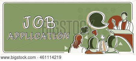 Inspiration Showing Sign Job Applicationthe Standard Business Document Serves A Number Of Purposes. 