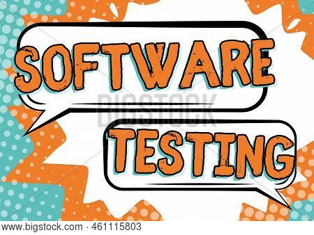Writing Displaying Text Software Testinginvestigation Provide Information About The Quality Of It. B