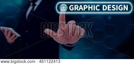 Text Showing Inspiration Graphic Designart Or Skill Of Combining Text And Pictures In Advertisements