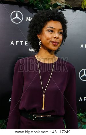 NEW YORK - 29 maj: Skuespillerinden Sophie Okonedo deltager premieren på 