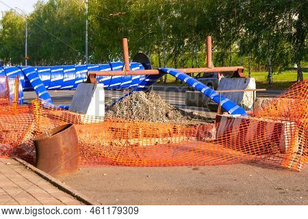 Trenchless Method Of Main Pipeline Restoration Using The Primus-line Method Or Using A U-pipe Pulled