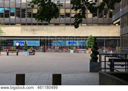 London, Uk - July 6, 2016: People Visit School Of Education At University College London, Uk. School