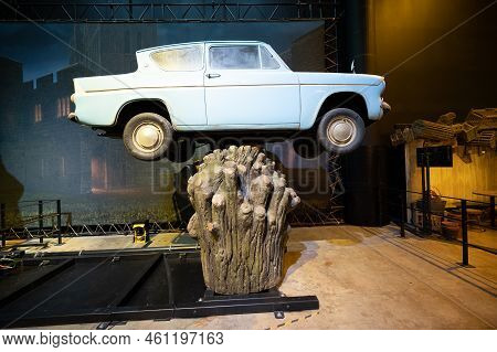 Leavesden, Uk - August 23, 2022: Exhibits Inside  The Making Of Harry Potter Tour At Warner Bros Stu