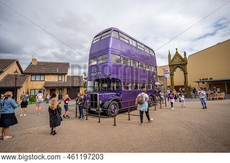 Leavesden, Uk - August 23, 2022: Exhibits Inside  The Making Of Harry Potter Tour At Warner Bros Stu