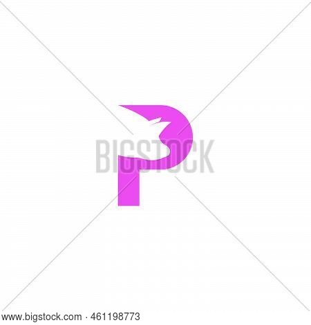 Pig Icon Logo Design Illustration