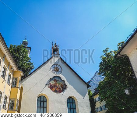 The St. Johann Church In Feldkirch, Austria
