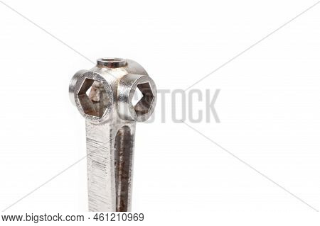 Universal Compact Metal Wrench, For Quick And Easy Repair Of Equipment.