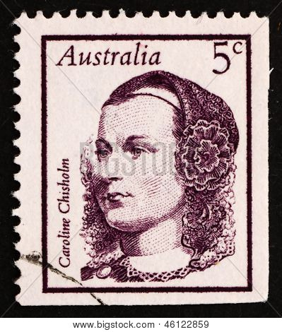 Briefmarke Australien 1968 Caroline Chisholm, Sozialarbeiterin, R