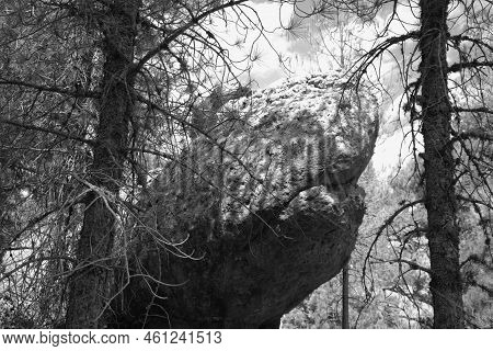 In Cuenca There Is A Park With Very Strange And Original Shapes Caused By The Erosion On The Rock, L