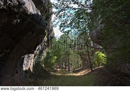 In Cuenca There Is A Park With Very Strange And Original Shapes Caused By The Erosion On The Rock, L