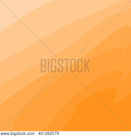 Abstract Background Texture In Trendy Orange Shades In Watercolor Manner. Copyspase. Isolate