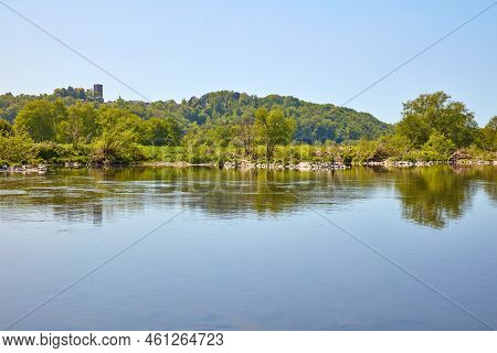 View Of The Ruhr In The Ruhr Area In Germany.
