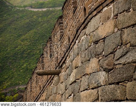 The Great Wall Of China At The Mutianyu Section Near Beijing.