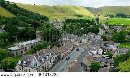 The Village Of Castleton In The Peak District National Park - Manchester, United Kingdom - August 15