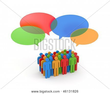 Scambio di opinioni. Gossip