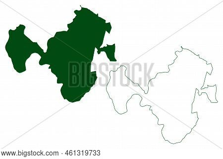 Pungarabato Municipality (free And Sovereign State Of Guerrero, Mexico, United Mexican States) Map V