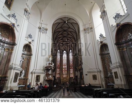 Cathedral Of St Peter And Paul In Brno