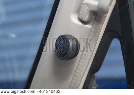 Car Acoustics.car Audio Systems.installing The Speaker System On The Car.