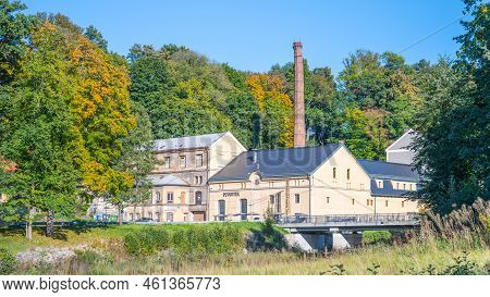 Frydlant V Cechach, Czech Republic - October 09, 2021: Albrecht Brewery In Frydlant V Cechach On Sun