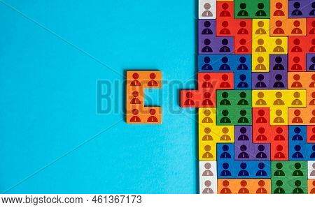 Searching And Hiring New Job Candidates. Human Resource Management. Segmentation And Marketing. Staf