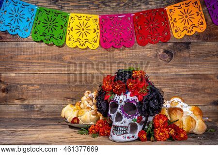 Dia De Los Muertos Background