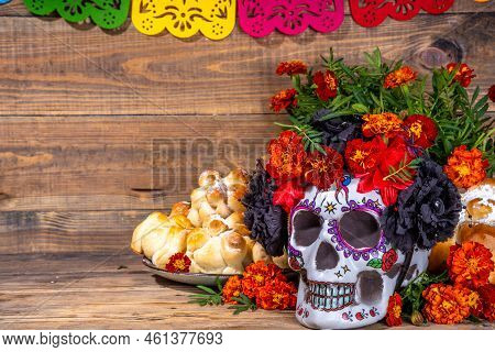Dia De Los Muertos Background