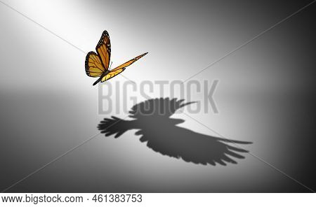 Aspiration For Change And Ambition For Improvement And Success As A Metaphor For Growth And Transfor