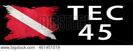 Tec 45, Diver Down Flag, Scuba Flag, Scuba Diving