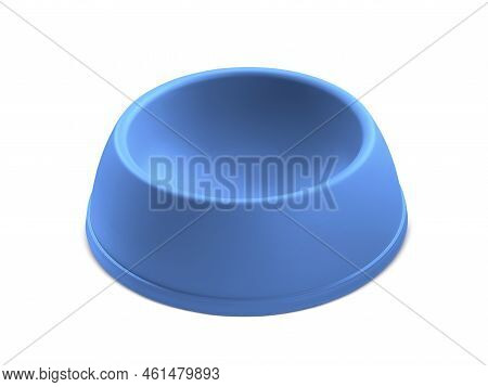 Pets Bowl Isolated On White Background. For Design